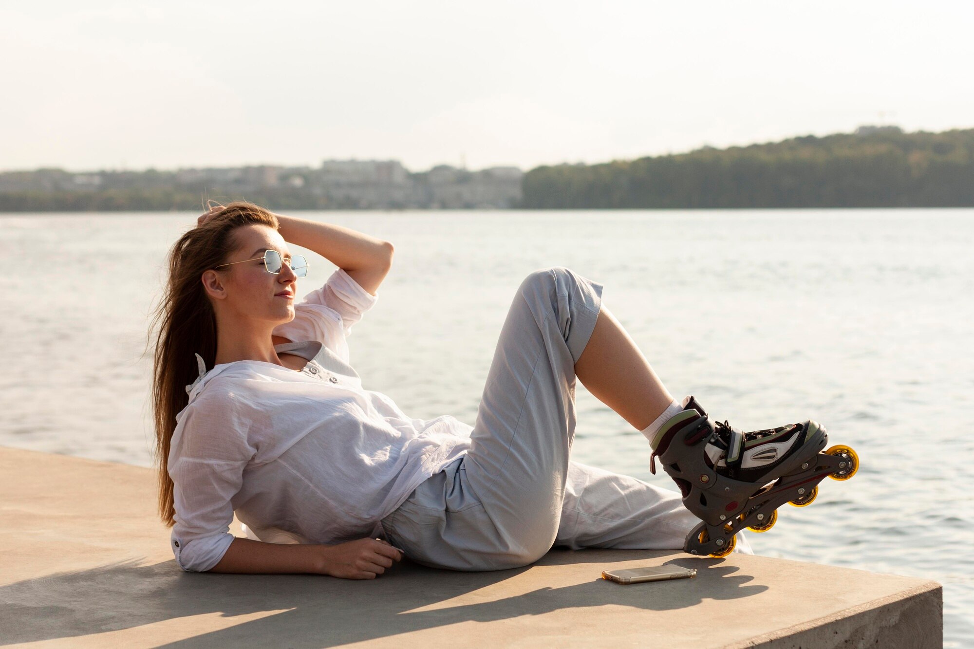 Aktivitas luar ruangan — gaya hidup sehat pria dewasa